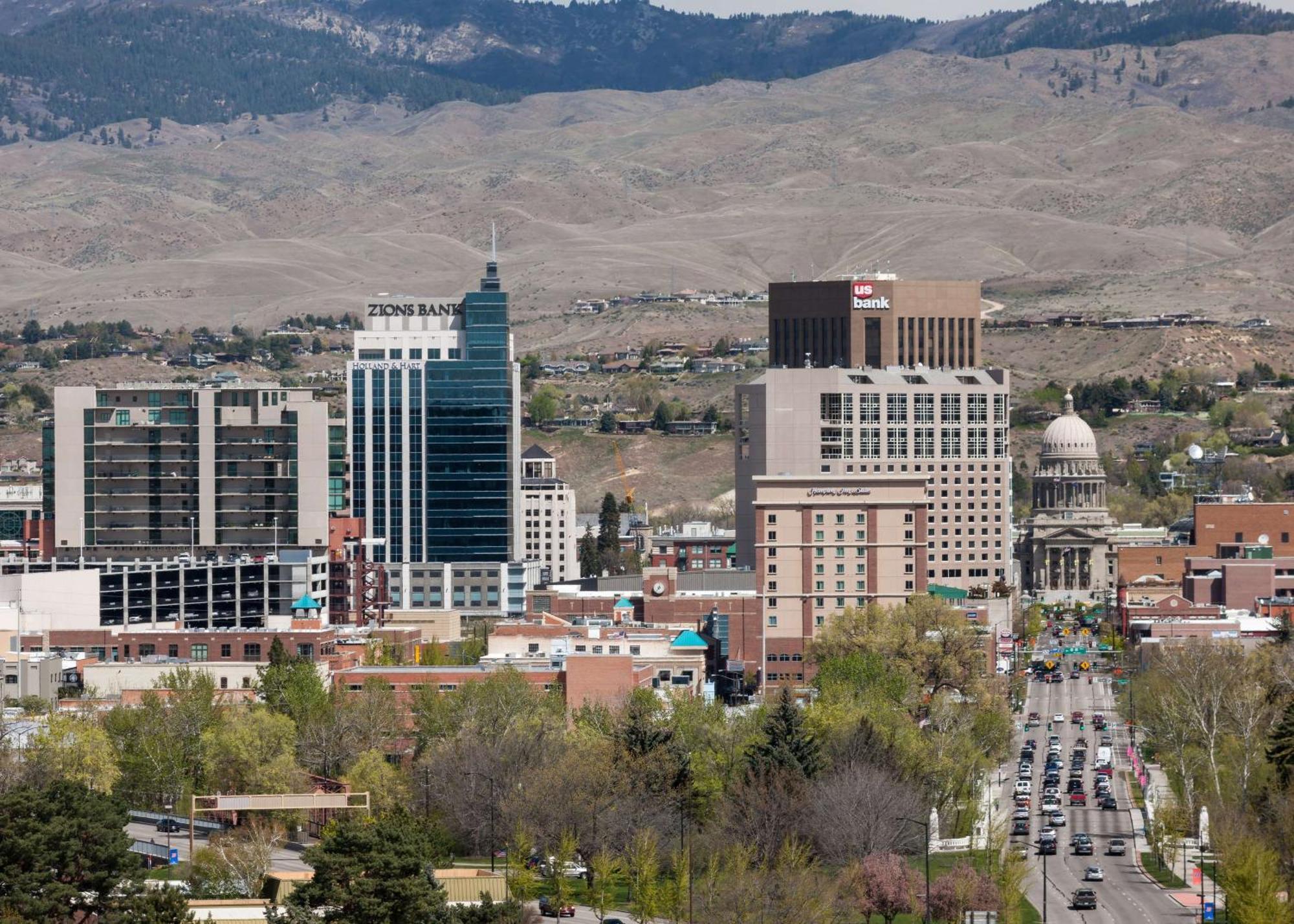 Hampton Inn & Suites Boise-Downtown Exterior foto